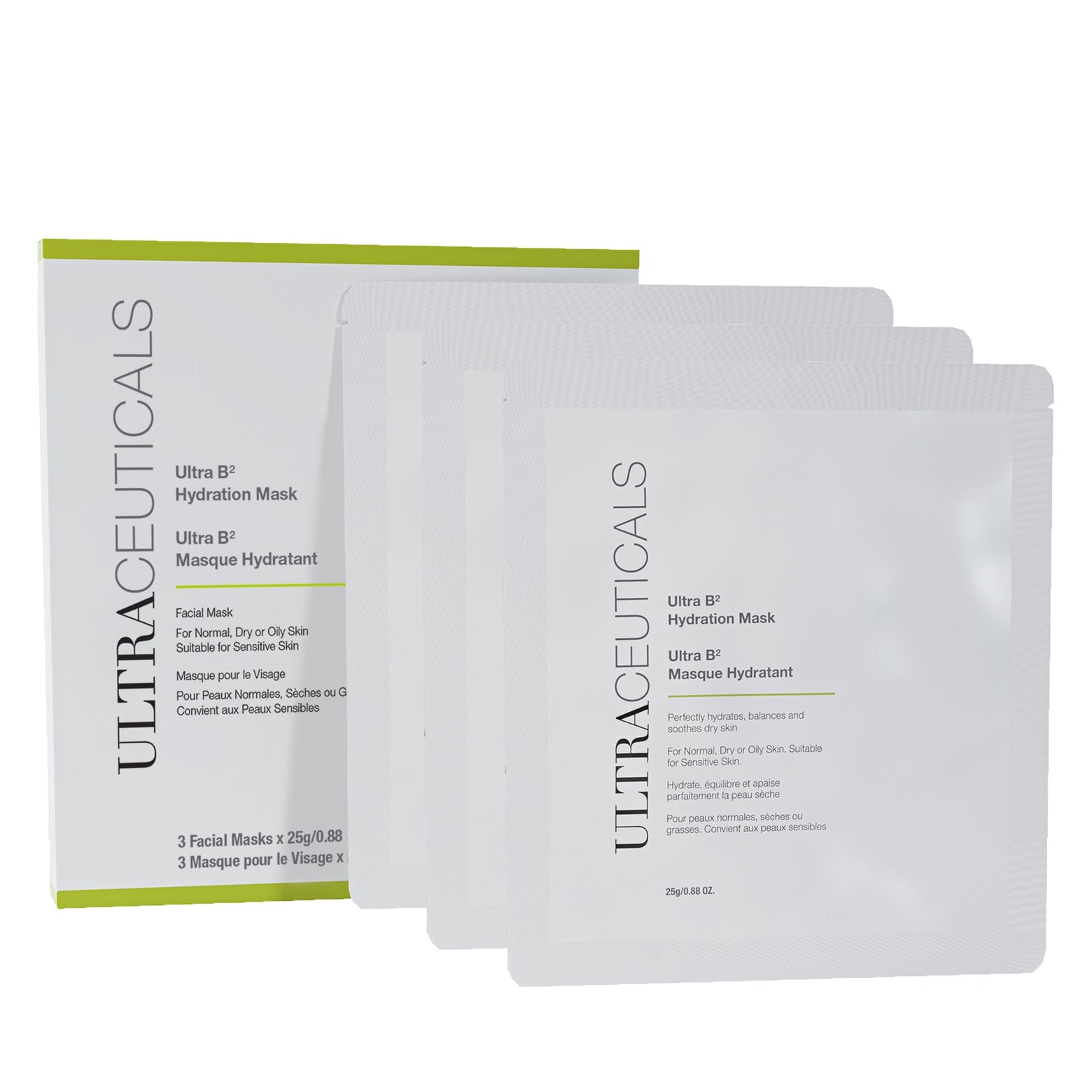 Ultraceuticals US Ultra B² Hydration Mask 3pk