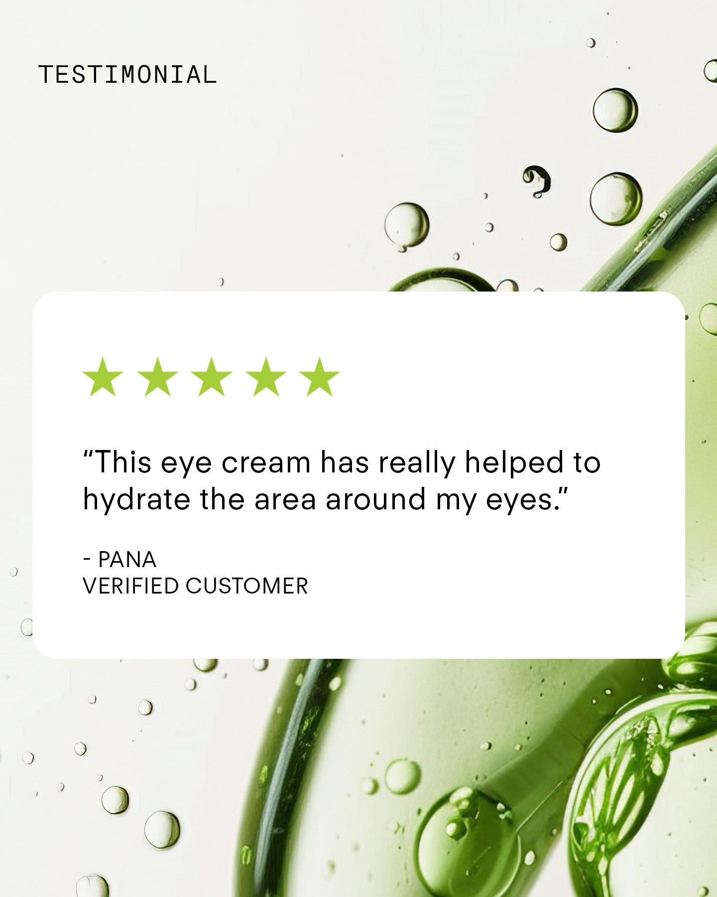 Ultra Moisturizer Eye Cream