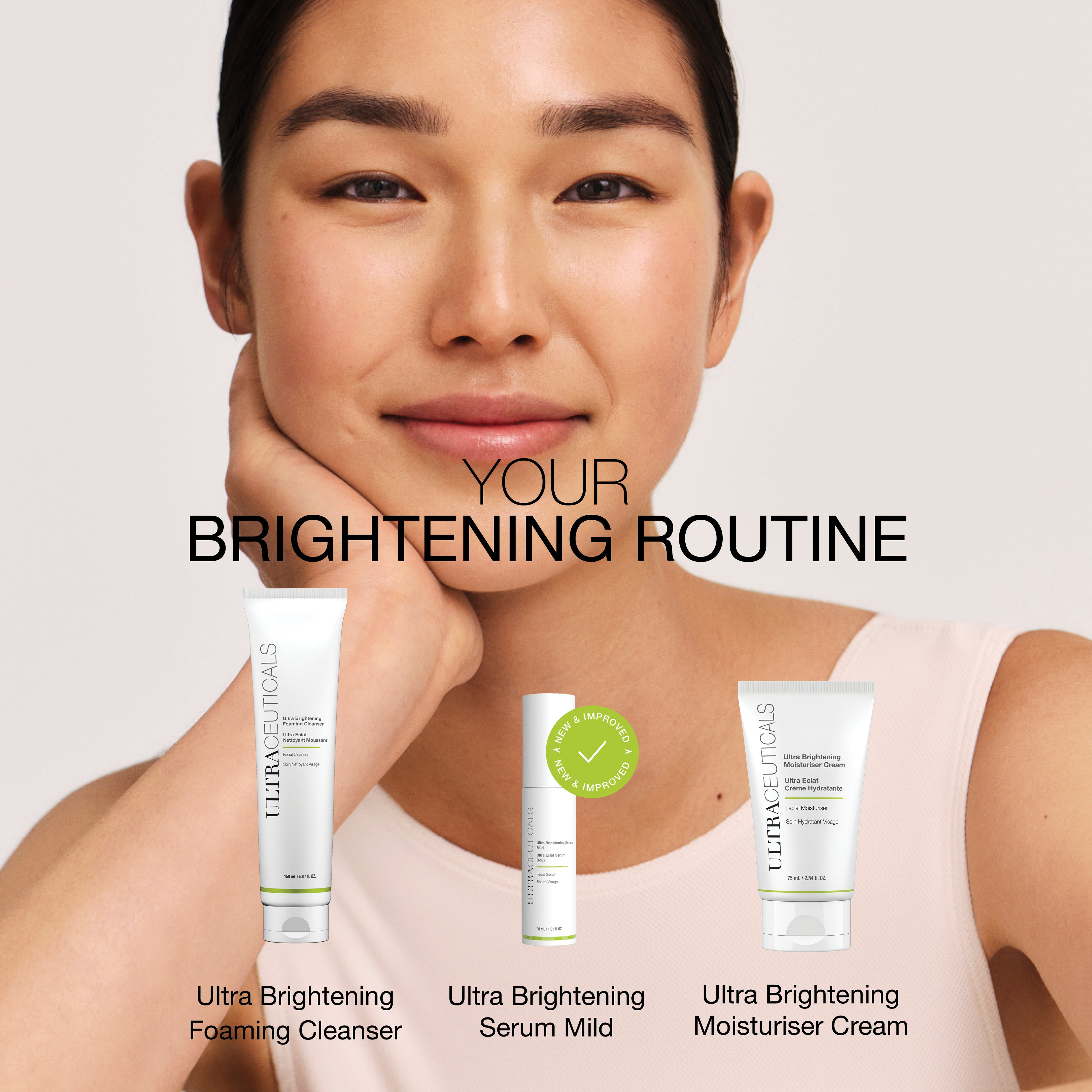 Ultra Brightening Serum Mild Routine